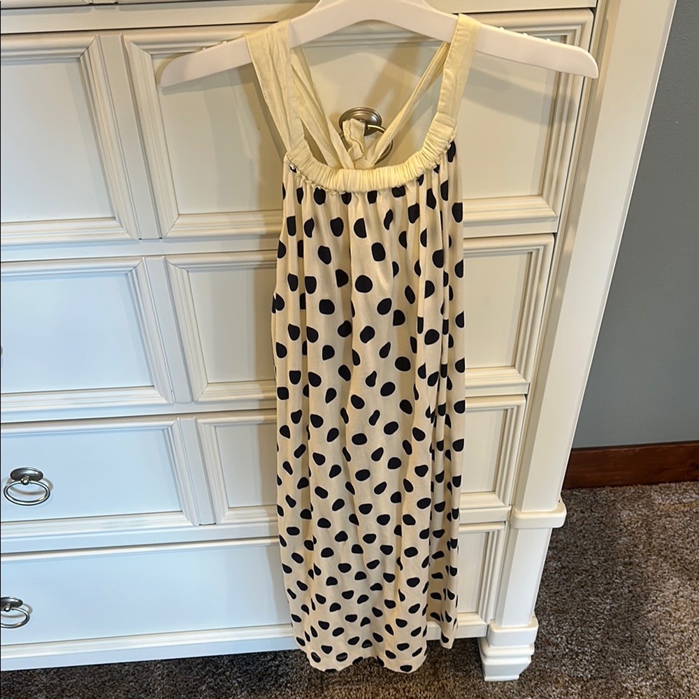 Polka Dot Sleeveless Dress
